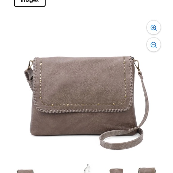 Ampere Creations Savannah Women's Flap Vegan Leather Crossbody - Picture 3 of 7